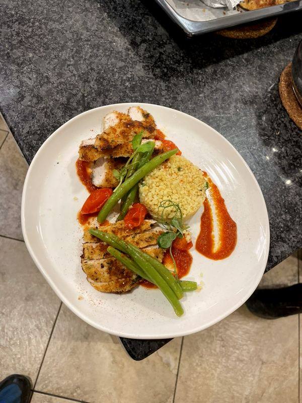 Candlelit table